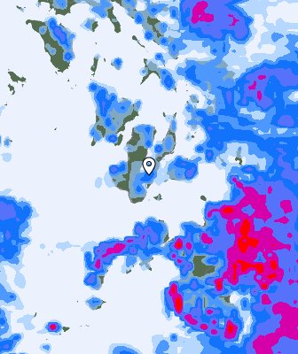 Previsión de precipitaciones