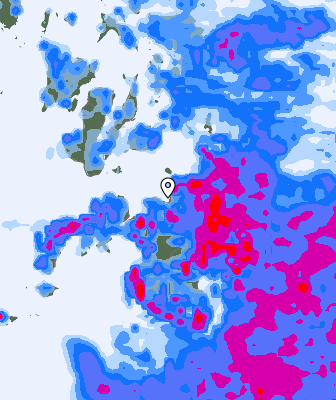 Previsión de precipitaciones