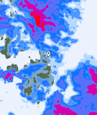 Previsión de precipitaciones