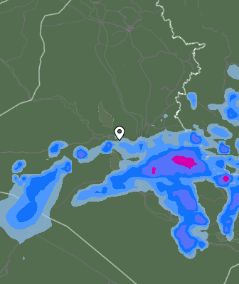 Previsión de precipitaciones