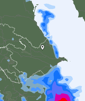 Previsión de precipitaciones