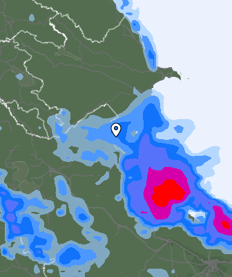 Previsión de precipitaciones