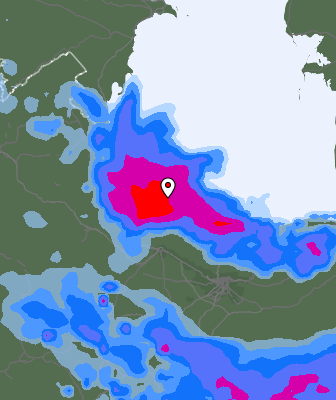 Previsión de precipitaciones