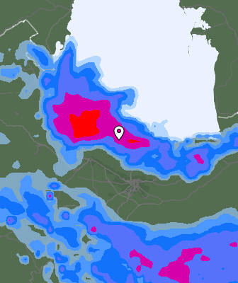 Previsión de precipitaciones