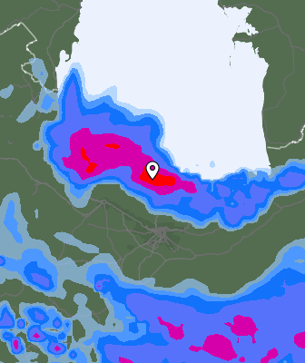 Previsión de precipitaciones