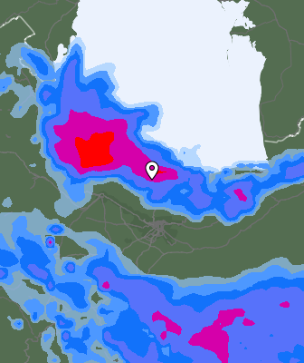 Previsión de precipitaciones
