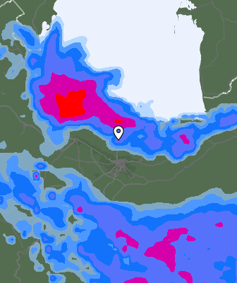 Previsión de precipitaciones