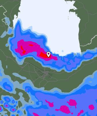Previsión de precipitaciones