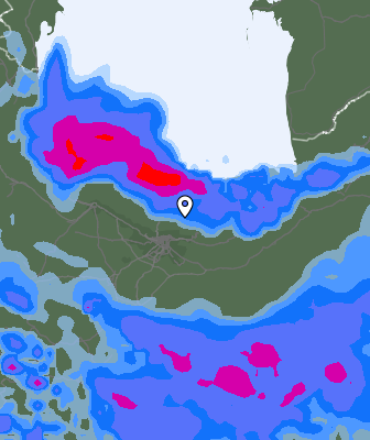 Previsión de precipitaciones