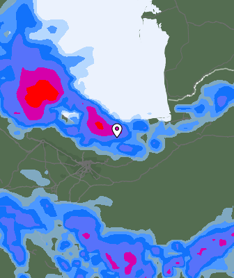 Previsión de precipitaciones