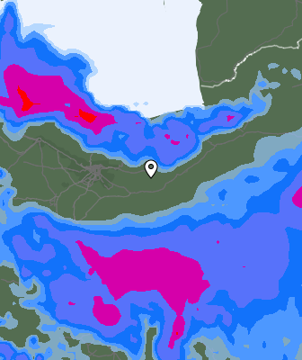 Previsión de precipitaciones