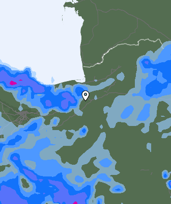 Previsión de precipitaciones
