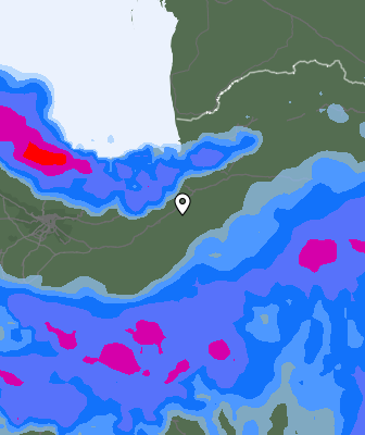 Previsión de precipitaciones