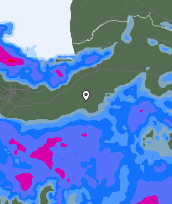 Previsión de precipitaciones
