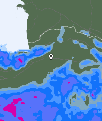 Previsión de precipitaciones