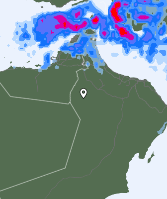 Previsión de precipitaciones