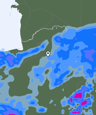 Previsión de precipitaciones