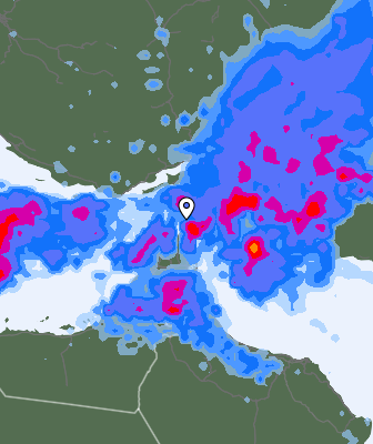 Previsión de precipitaciones