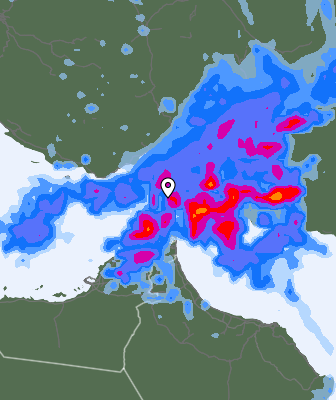 Previsión de precipitaciones