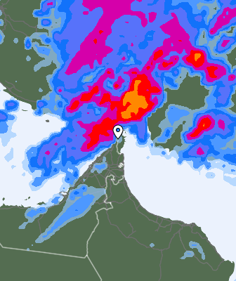 Previsión de precipitaciones
