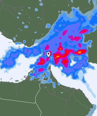 Previsión de precipitaciones