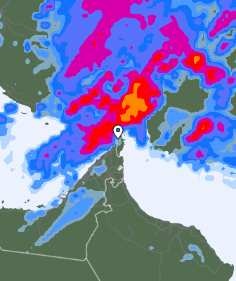 Previsión de precipitaciones