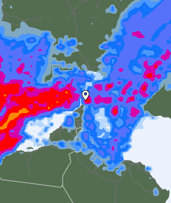 Previsión de precipitaciones