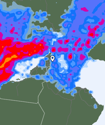 Previsión de precipitaciones