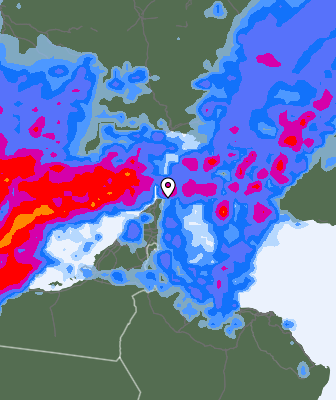 Previsión de precipitaciones