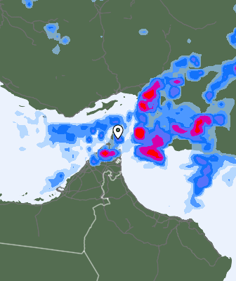 Previsión de precipitaciones