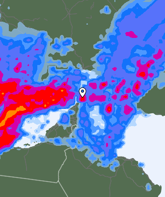 Previsión de precipitaciones