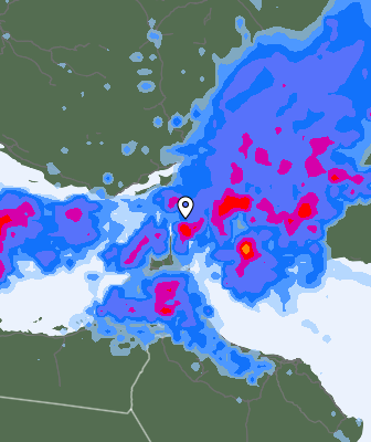 Previsión de precipitaciones
