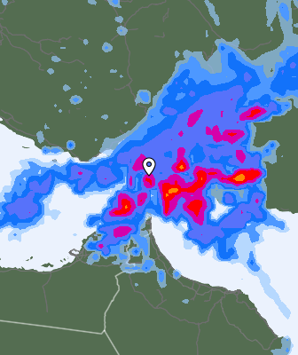 Previsión de precipitaciones