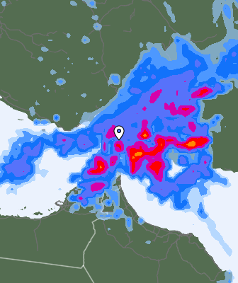 Previsión de precipitaciones