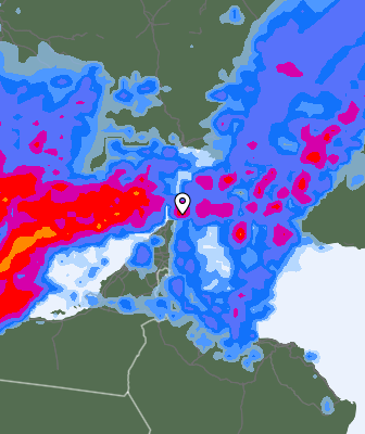 Previsión de precipitaciones