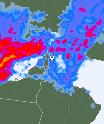 Previsión de precipitaciones