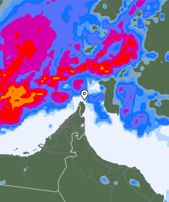 Previsión de precipitaciones