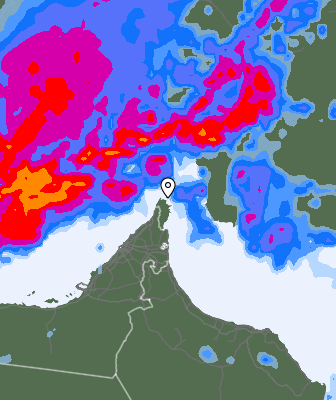 Previsión de precipitaciones