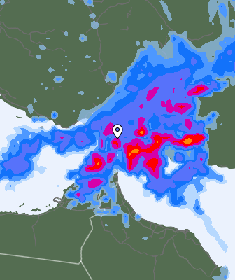 Previsión de precipitaciones