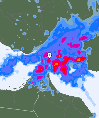 Previsión de precipitaciones