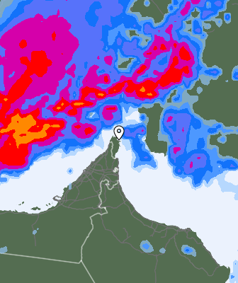 Previsión de precipitaciones