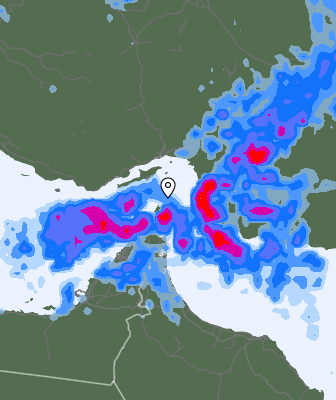 Previsión de precipitaciones