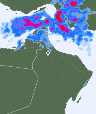 Previsión de precipitaciones