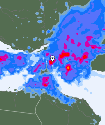 Previsión de precipitaciones