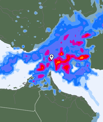 Previsión de precipitaciones