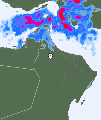 Previsión de precipitaciones