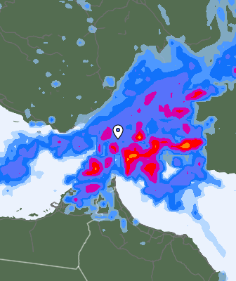Previsión de precipitaciones