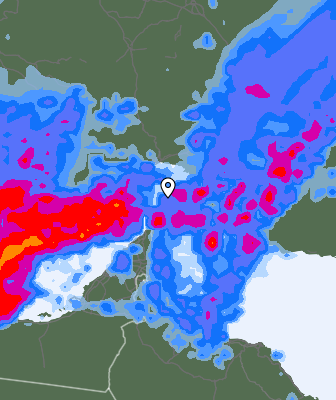 Previsión de precipitaciones