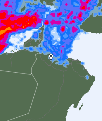 Previsión de precipitaciones