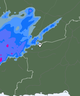 Previsión de precipitaciones